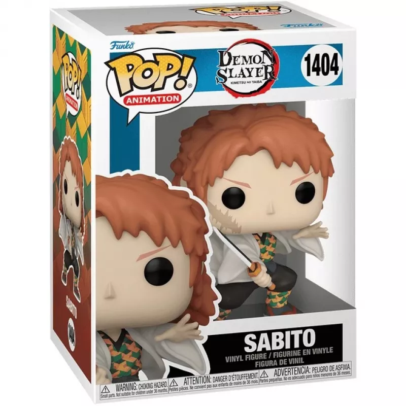 Funko Pop kujuke Demon Slayer Sabito ilma maskita 10 cm