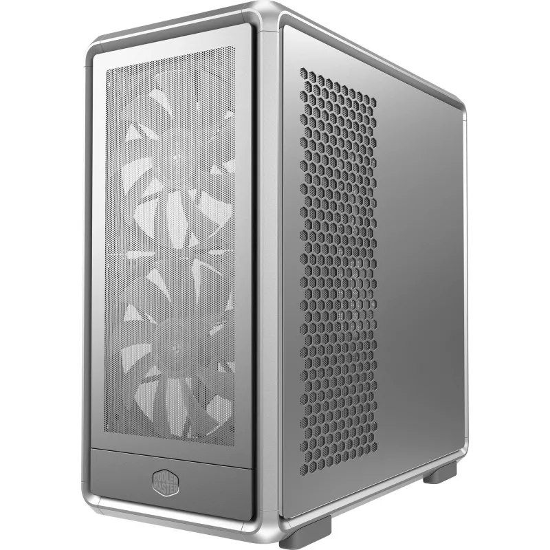 PC Midi Tower Cooler Master MasterFrame 600 Mesh Silver — toetab ATX/EATX, ees 2×200mm, 2.5-tollised/3.5-tollised kettad