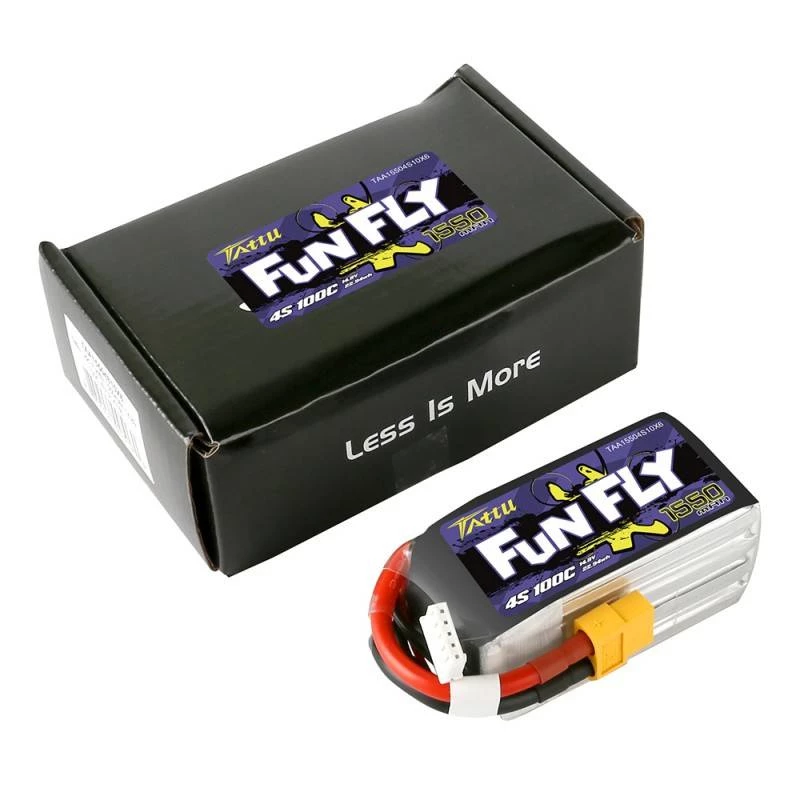 Aku Tattu Funfly 1550mAh 14,8V 100C 4S1P
