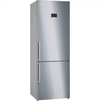 Bosch Series 4 KGN497ICT külmik-sügavkülmik 440 l C roostevaba teras