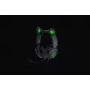 Razer Kraken V2 Pro Kitty Edition, juhtmega, üle kõrva, must, mängupeakomplekt