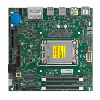 Supermicro emaplaat MBD-X13SAV-PS mini-ITX pesa 1700 DDR5-ainult üksik (MBD-X13SAV-PS-O)