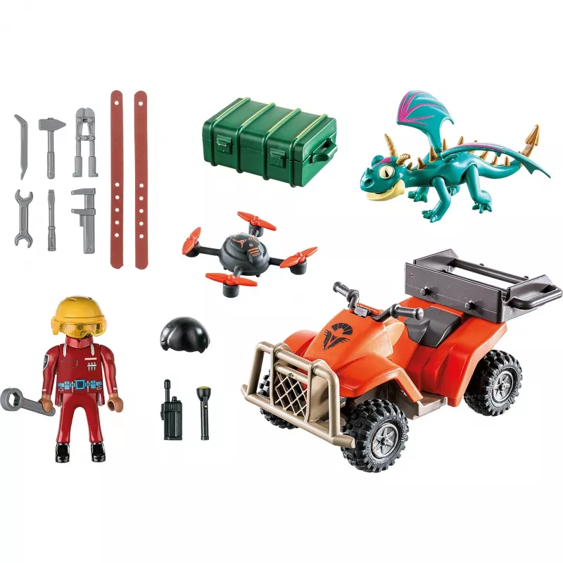 Dragons the Nine Realms Icaris Quad komplekt Playmobil 71085