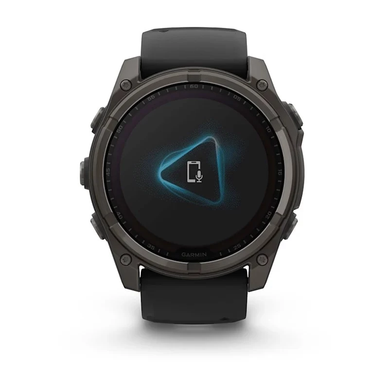 Garmin fenix 8 3.56 cm (1.4) 51 mm Digitaalne 280 x 280 pikslit Puuteekraan Titaan Wi-Fi GPS (satelliit)