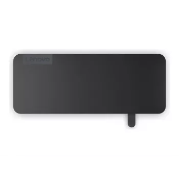 Lenovo 4X11N40212 sülearvuti dokk/pordireplikaator Juhtmega ühendatud USB 3.2 Gen 1 (3.1 Gen 1) USB-C Must