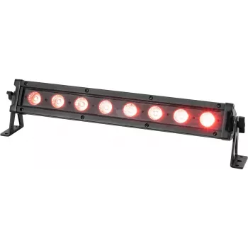 LED T-Bar EUROLITE 51914098 8 QCL IP reitinguga valgustilatt, 8 QCL LED-i, ilmastikukindel