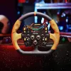 Asetek SimSports GT Rim Closed D nahast oranž simracing rooliratas
