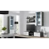 Cama TV-alus SOHO 180 hall/valge läikiv