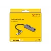 DeLOCK 64282 sülearvuti dokkimisjaam ja pordireplikaator Juhtmega USB 3.2 Gen 1 (3.1 Gen 1) Type-C Hall (64282)