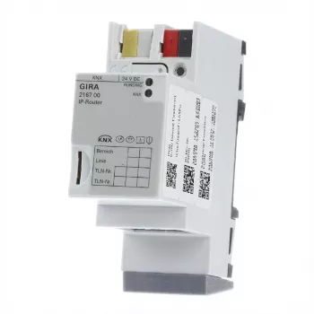 Gira IP-ruuter REG 216700 KNX/EIB-le — mudel 216700, võrgulüüs