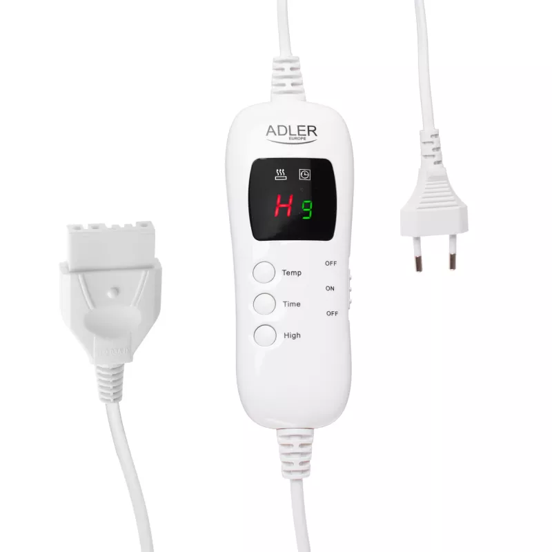 Elektritekk Adler AD 7443 160 x 180 cm — fliis, 7 kütteastet, kaugjuhtimispult, 120 W