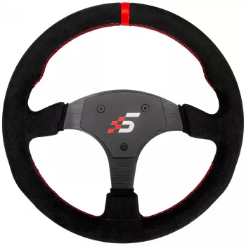 Simagic P-330R Alcantara rool, 330 mm võidusõidurooli velg ilma rummuta