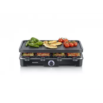 Raclette Grill Severin RG 9670 8 inimesele 1400 W must