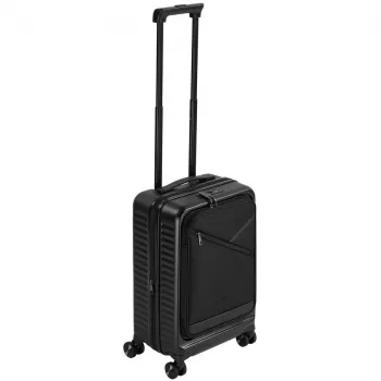 Salongikohver Rivacase 8180 Clark ECO – käsipagas, kõva kestaga, must