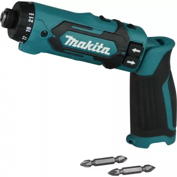 Makita DF012DZ juhtmeta puur must