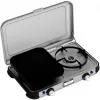 Kaasaskantav grillpliit Campingaz 2213311 — 2 tsooni, 5,4 kg, 490×350 mm, must/hall/hõbedane