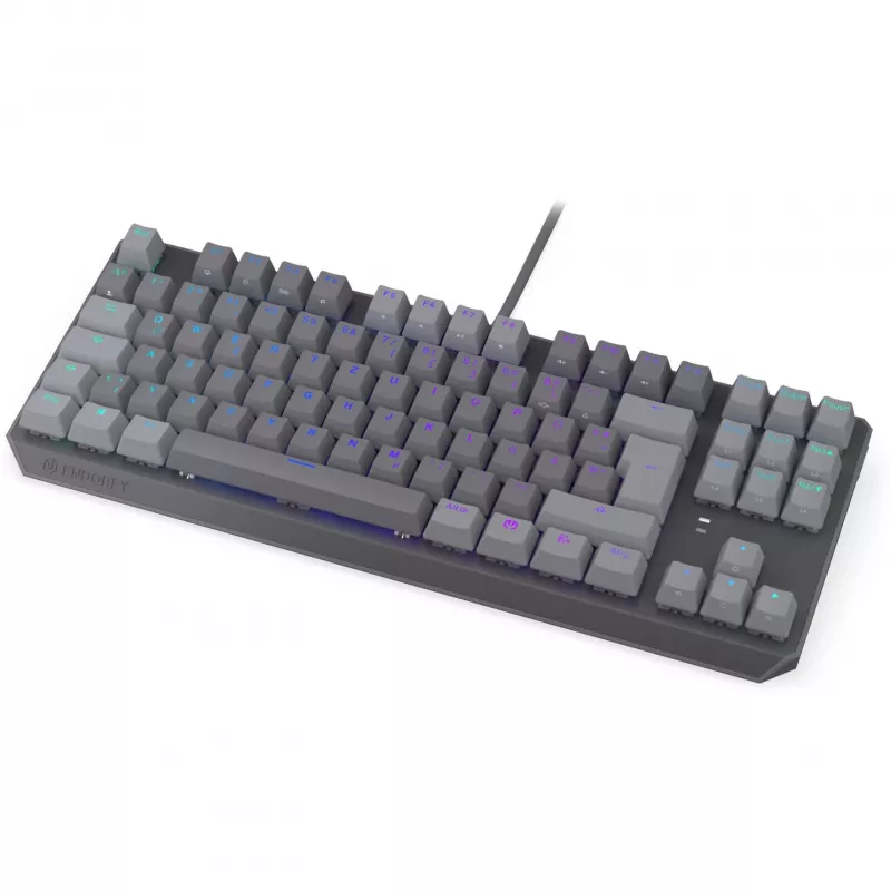 Mehaaniline klaviatuur ENDORFY Thock V2 TKL punaste lülititega, Tenkeyless, DE paigutus