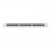 Patch panel 1U LANBERG PPS7-1024-S — 24 pordiga, Cat7, F/UTP, metall, 1U (445×102×44,5 mm)