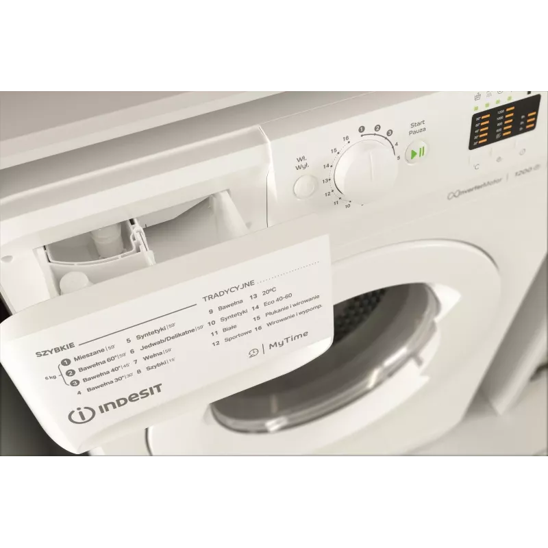 Pesumasin Indesit Mtwsa 61294 W Pl 1200 Obr/min 6 Kg