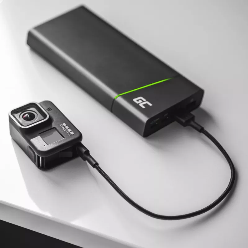 USB-kaabel roheline Cell KABGC19 USB 2.0 2m USB A USB C Must