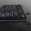 Logitech Desktop MK120 Combo, Must, Juhtmega, Šveitsi, 920-002504