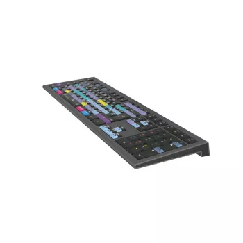 Logickeyboard ASTRA 2 klaviatuur USB QWERTY English Must Täissuuruses 104 klahvi