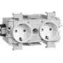 HAGER GS20019016 2-kohaline pistikupesa Wago Steck/Klemmtechnik (GS20019016)