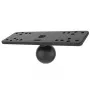 RAM Mounts universaalne mereelektroonika kinnituskuul, must, 158,7 mm, 50,8 mm, 181 g