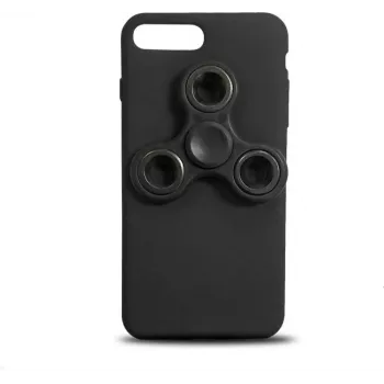 Nutitelefoni ümbris Spinner ümbris Samsung A3 (2017) — must, vastupidav disain