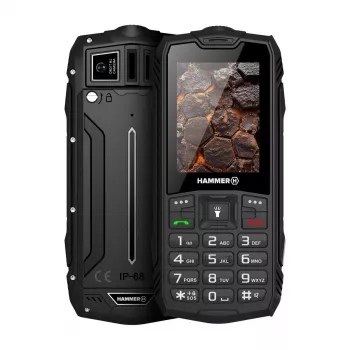 Hammer ROCK LTE | Must | 2.4 tolli | IPS | 48 MB | 128 MB | Dual SIM | 3G | Põhikaamera eraldusvõime 2 MP | 3000 mAh