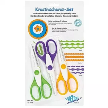 Käärikomplekt WEDO 77 1933 kontori-/meisterdamiskäärid Universaalsed Sirge lõige 160 mm, 3 tk, mitmevärviline