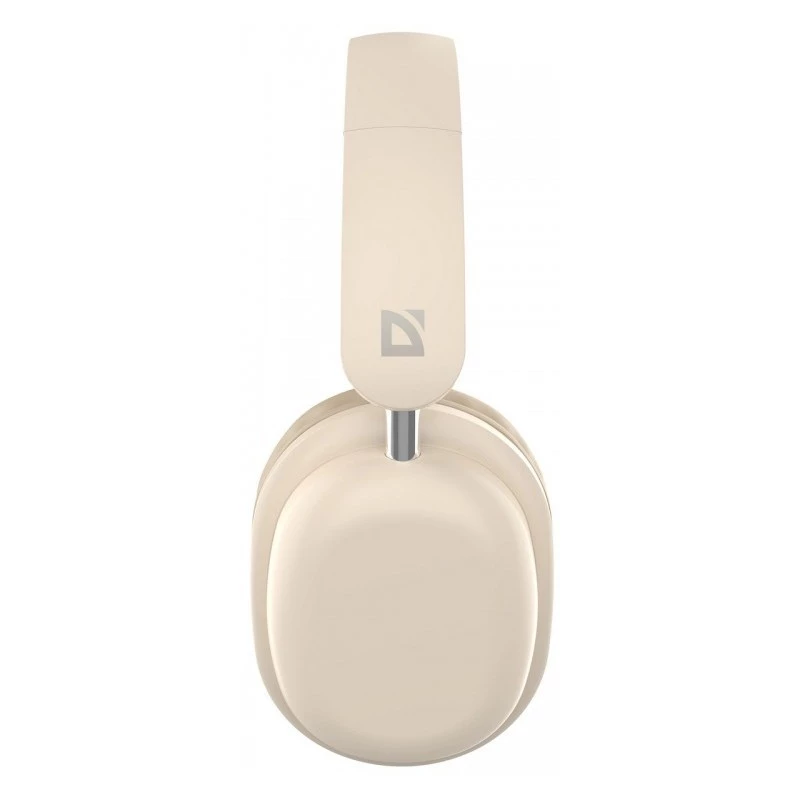 Juhtmevabad kõrvapealsed kõrvaklapid DEFENDER EEMOTION B640 BEEŽ — binauraalsed, suletud akustikaga, USB-C, AUX, 20–20000 Hz, 105 dB