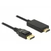 Video kaabliadapter DeLOCK 85318 DisplayPort HDMI-le 3 m Must