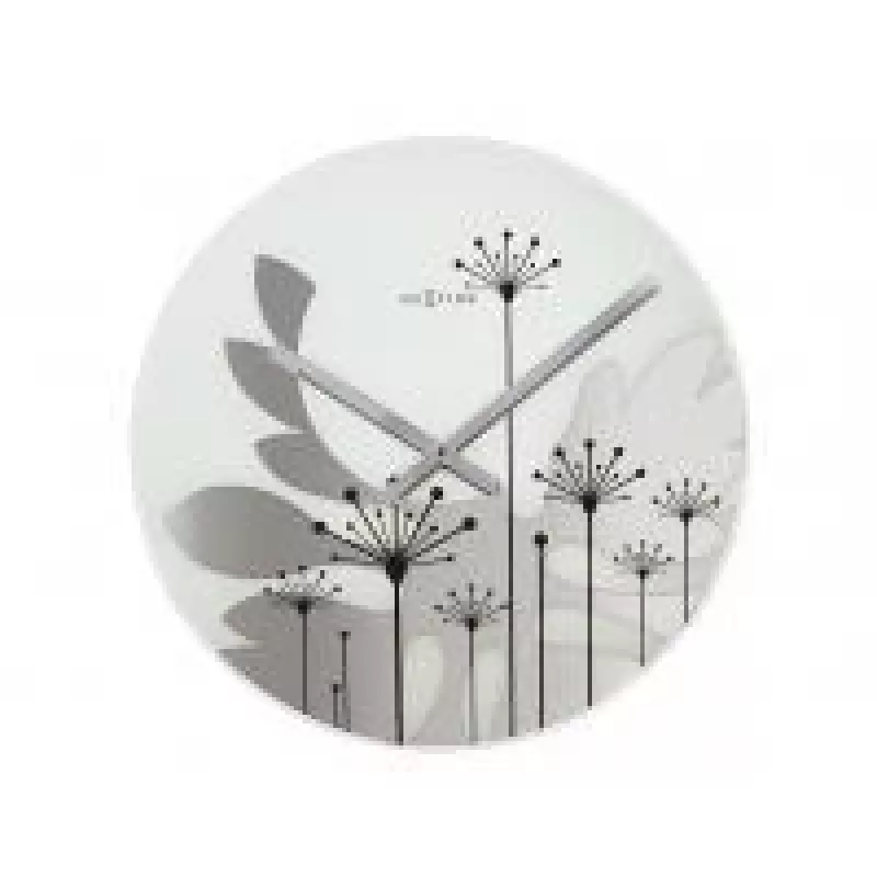 NeXtime klok 8088 Grass, Ø43 cm, sein, hall