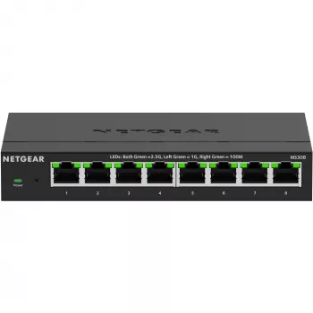 NETGEAR MS308 Haldamata 2.5G Ethernet (100/1000/2500) Must