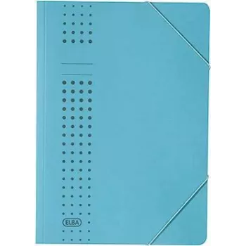 ELBA chic kummiga kaust papp, A4, sinine (33470 BL) (33470 BL)