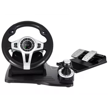 Tracer TRAJOY46524 Mängukontroller Must Rool + Pedaalid PlayStation 4, PlayStation 3