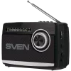 Kõlar SVEN SRP-155, must (3W, Bluetooth, FM/AM/Lühilaine, USB, microSD, taskulamp, aku)