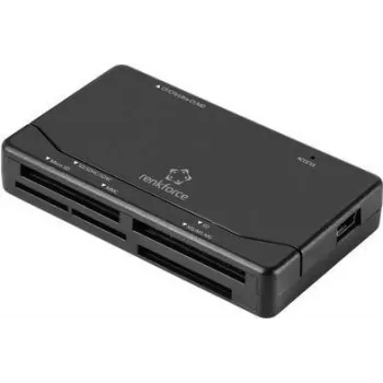 Renkforce RF-PCR-150 väline USB 2.0 kaardilugeja, must (RF-5152720)