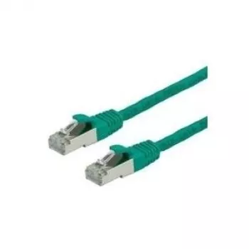 VALUE S/FTP-(PiMF-)paranduskaabel Cat.6, LSOH, roheline, 0,5m (21.99.1223)