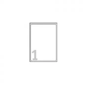 Avery Zweckform Avery - Valge - 100 tk. Sildid