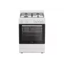 INDESIT pliit | I6G5KCW | Pliidi tüüp gaas | Ahju tüüp elektri | Valge | Laius 60 cm | Grillimine | Sügavus 60 cm | 72 L