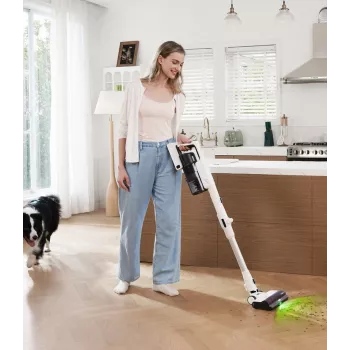 2-in-1 stick vacuum Tineco A50S Plus aku, tolmukotita, 185 W, valge