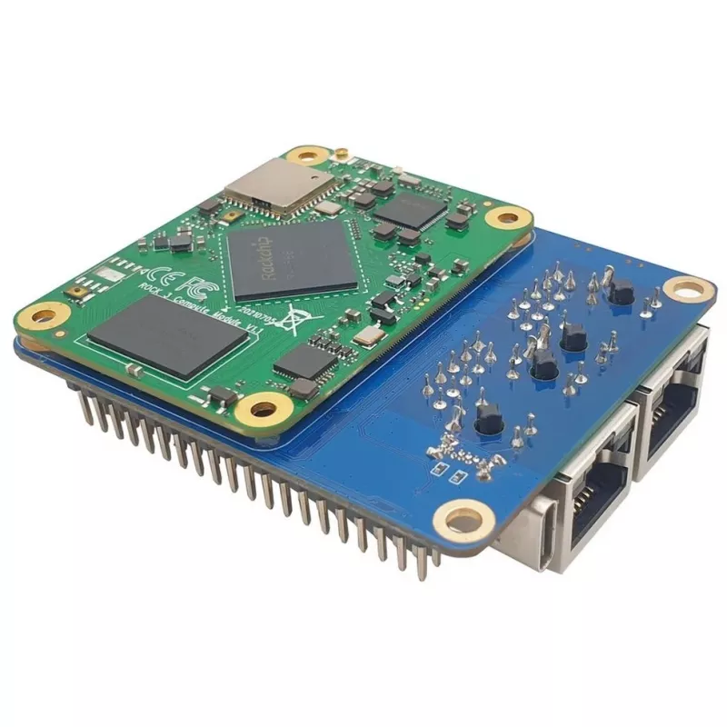 Arvutusmoodul ALLNET Radxa CM3 Mudel A — 4 GB muutmälu (RAM), 32 GB eMMC mälu