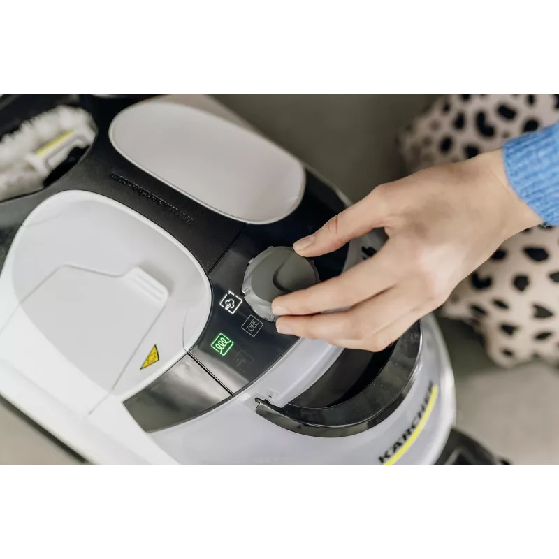 Kärcher SC 5 EasyFix IRON silindriline aurupuhasti 1,5 l 2250 W must, valge