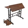 Macleani mobiilne sülearvutilaud, must, 80x60 cm, max 50 kg, reg. kõrgus 67–115 cm, MC-124 B