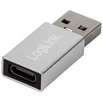 LogiLink AU0056 USB 3.2 Gen 1 adapter USB USB-C emane hõbedane