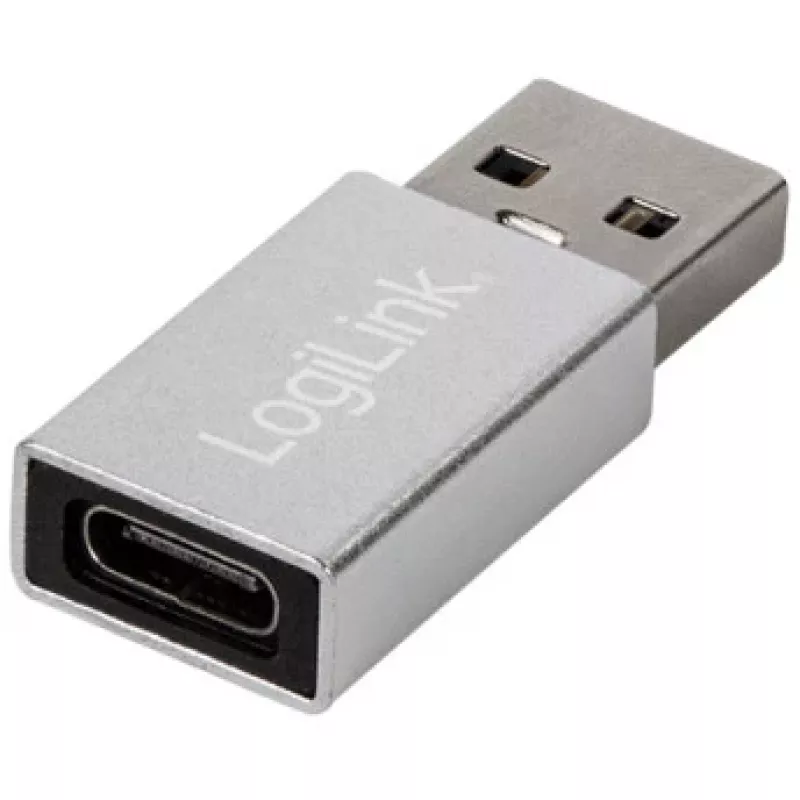 LogiLink AU0056 USB 3.2 Gen 1 adapter USB USB-C emane hõbedane