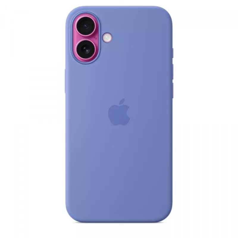 iPhone 16 Plus silikoonümbris MagSafe'iga - Periwinkle