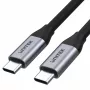 UNITEK C14091ABK USB-kaabel USB 3.2 Gen 2 2 m USB-C must
